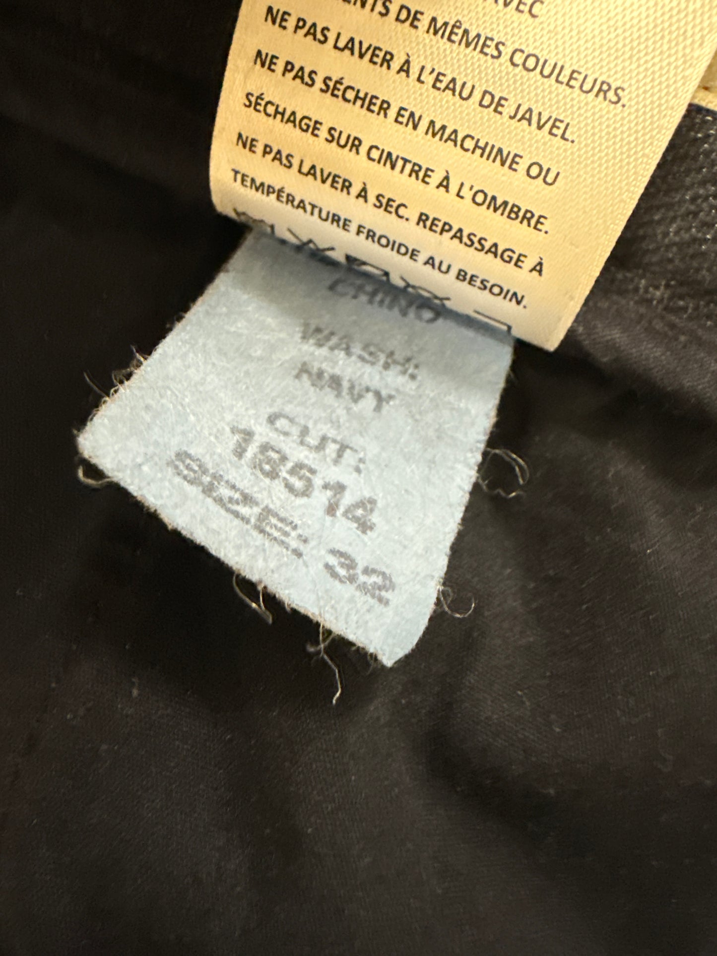 Kato By Hiroshi Kato Chino Jeans Pants In Navy Size 32 Denim