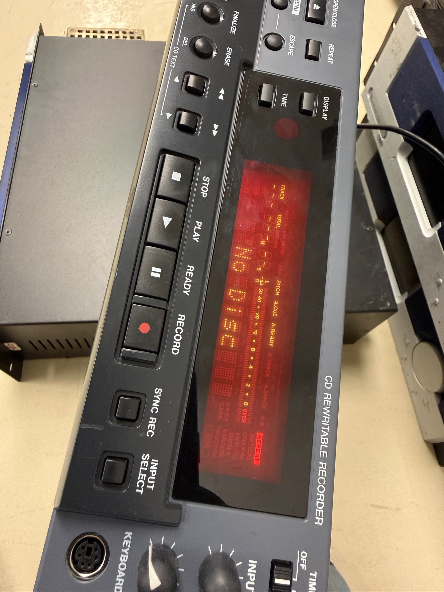 Tascam CD-RW901 Professional CD Recorder Player Rackmount Tested