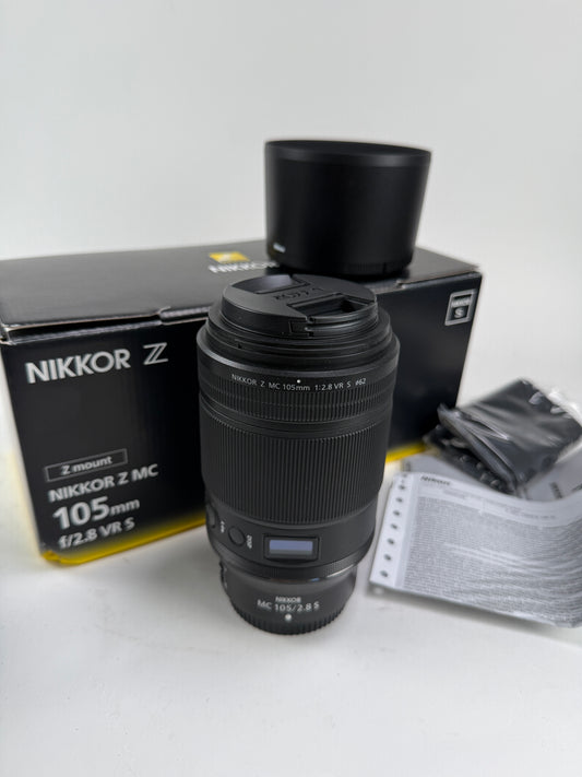 Nikon Z 105mm F2.8 MC VR S Lens