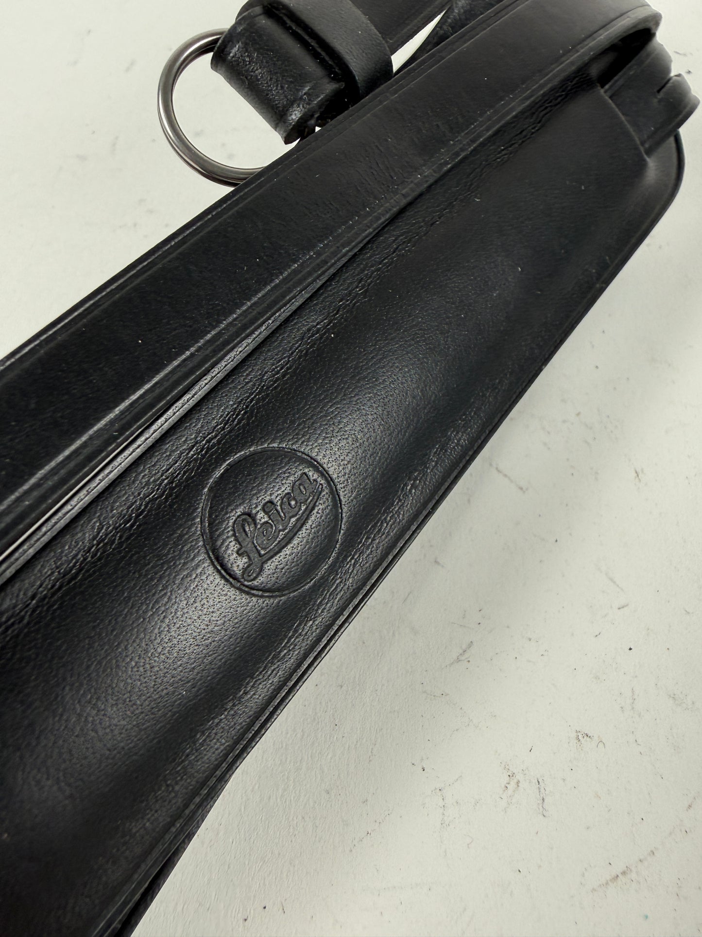 Leica Genuine Original Black Camera Leather Neck Strap