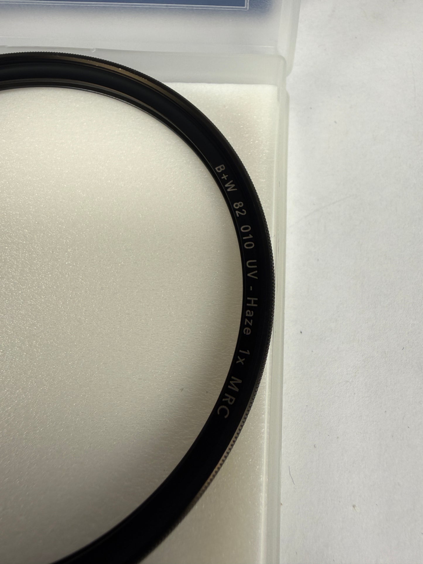 B+W 82mm 010 UV Haze 1x Clear UV Lens Filter MRC