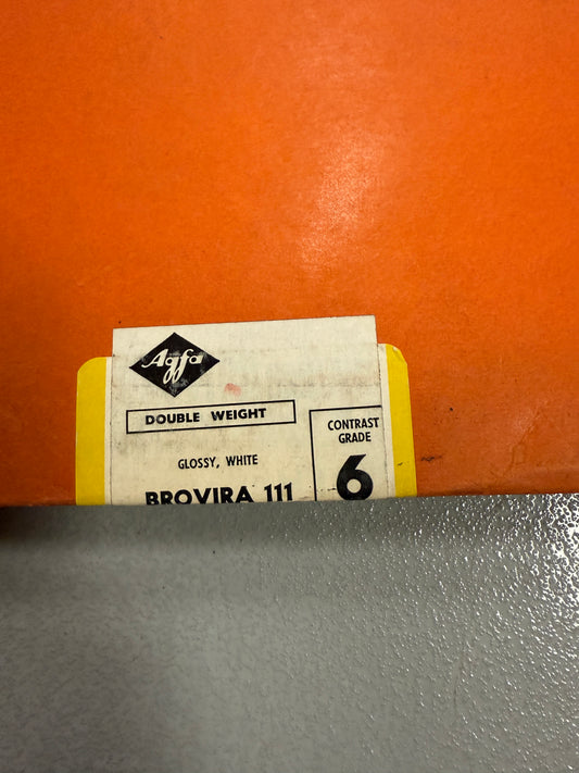 Agfa Brovira Photo Paper 10 Sheets 16x20 inch 111 grade 6