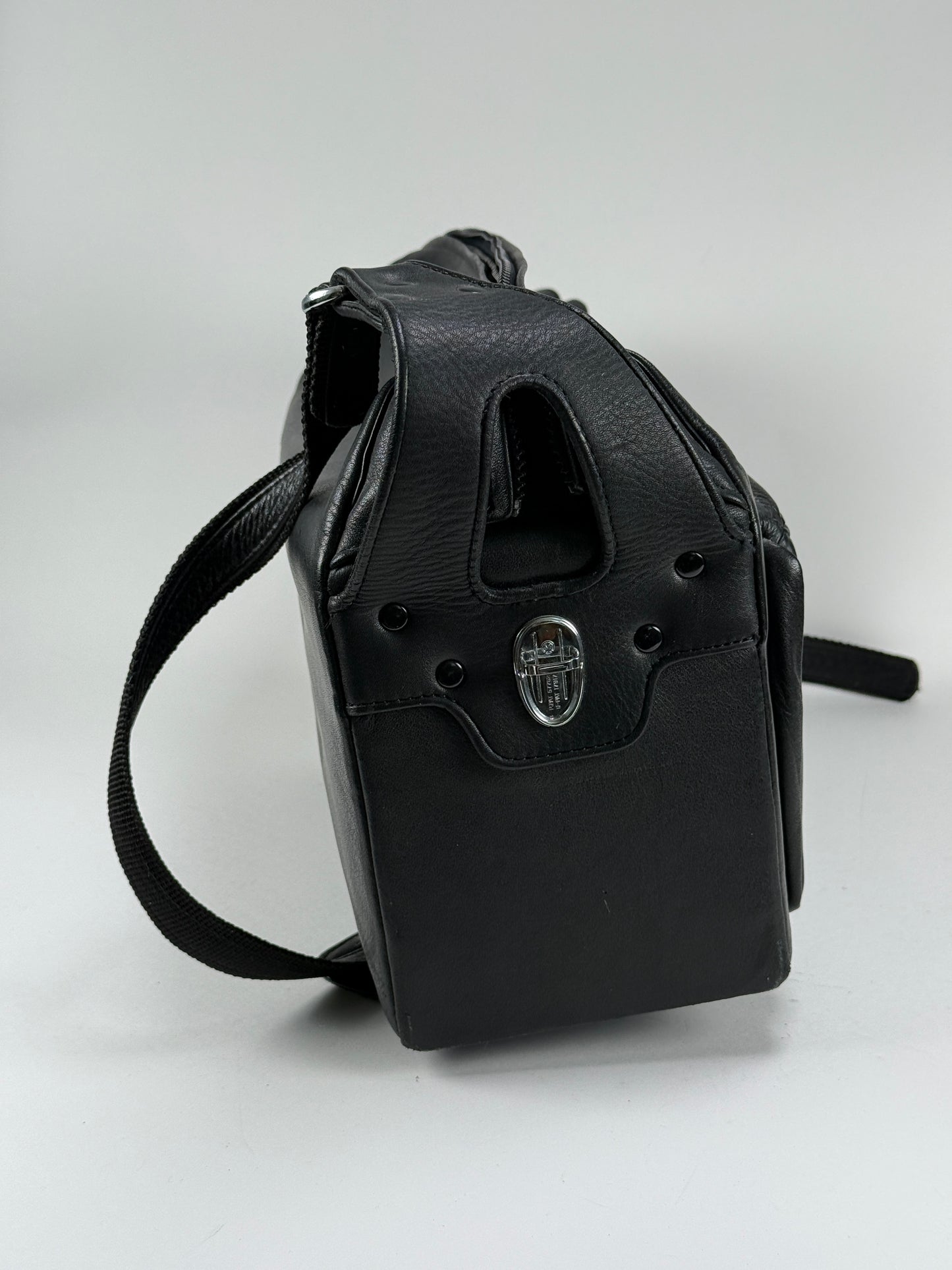 NIKON FB-14 Leather Black CAMERA BAG BAG NIKON BB RARE
