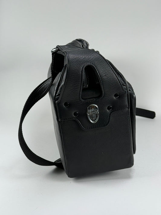 NIKON FB-14 Leather Black CAMERA BAG BAG NIKON BB RARE