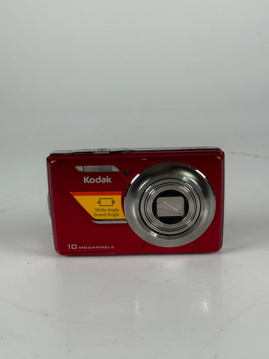 Kodak EasyShare M420 10.0MP 4x Optical Zoom Digital Camera red