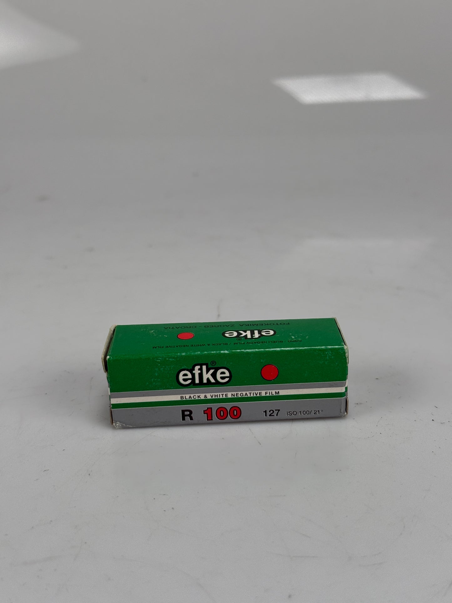 Rare, Unopened Roll of Prized Fotokemika efke r100 127 film