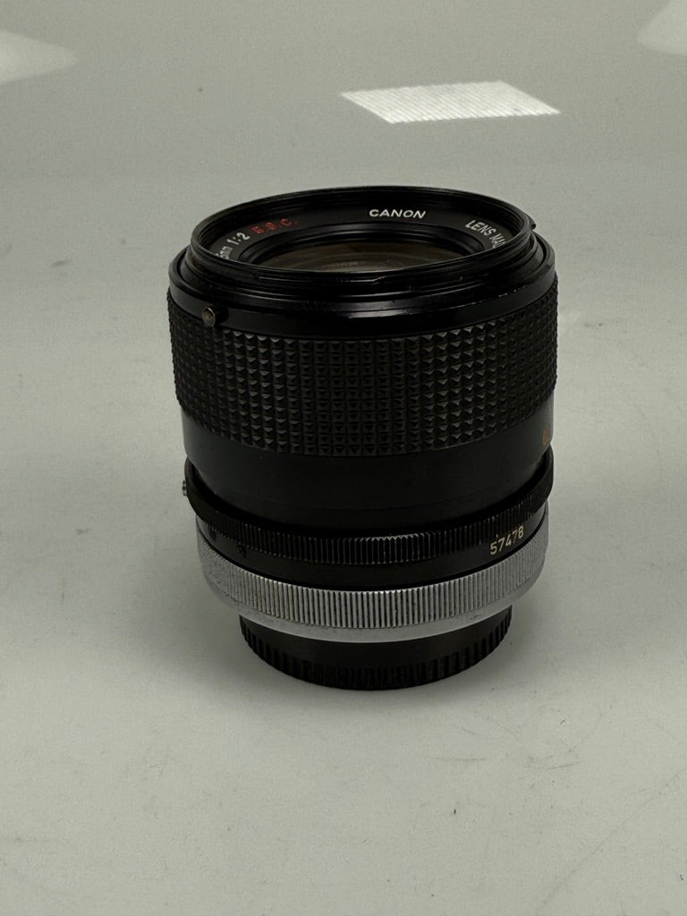 RARE "O" CONCAVE Canon FD 35mm f2 SSC Wide Angle MF Lens