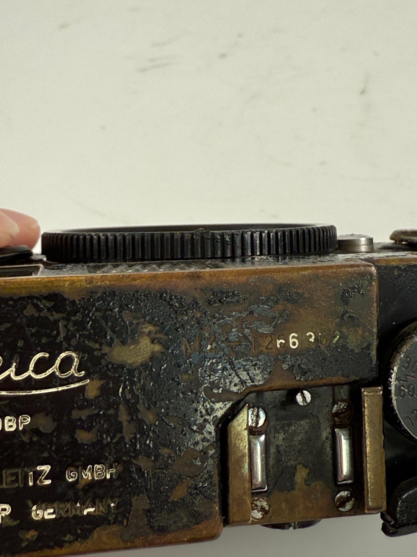 Leica M4 35mm rangefinder film camera original Black Paint