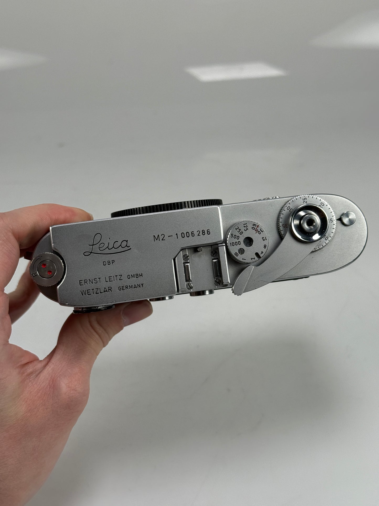 Leica M2 w/ Self Timer Chrome 35mm rangefinder film camera body