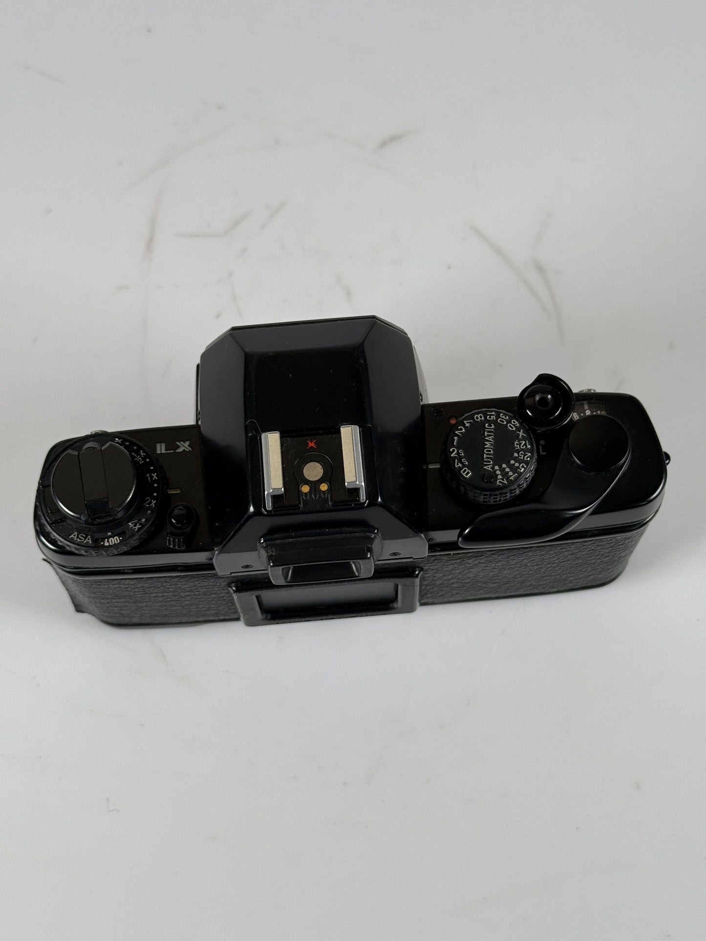 LATE model Pentax LX 35mm SLR Film Camera Body w/ FA-1 prism