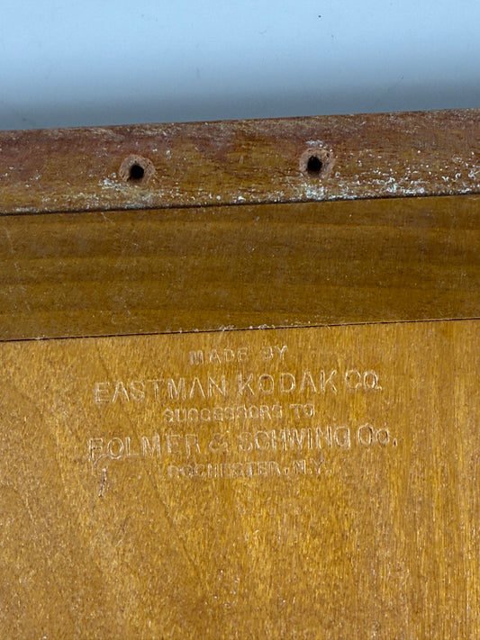 Kodak Folmer Schwing TILT PLATFORM tripod head parts Wood