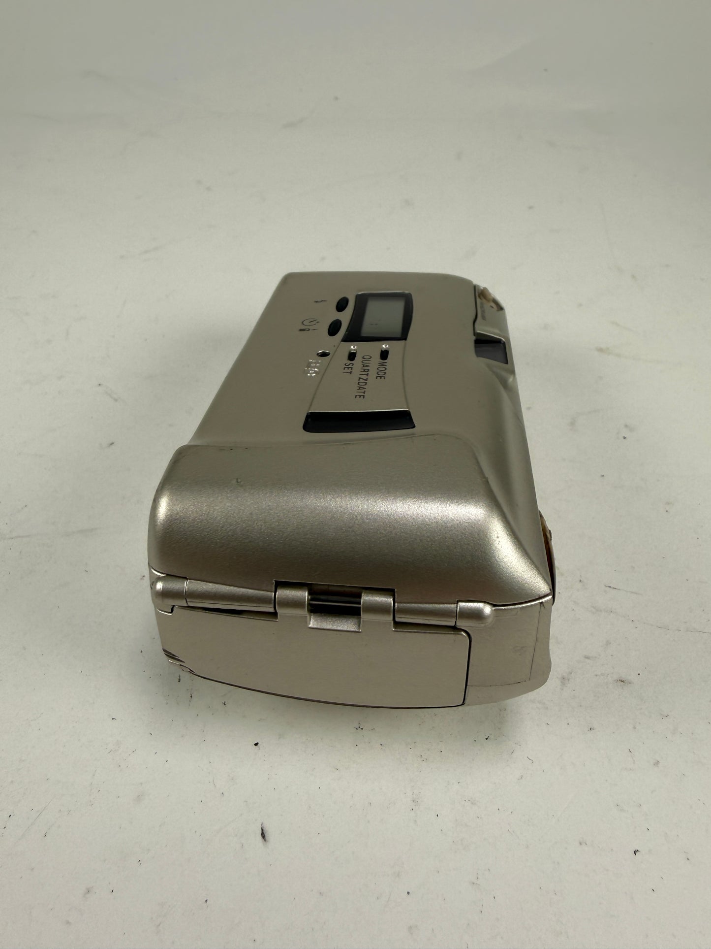 Olympus Stylus Epic DLX MJU II 35mm point and shoot p&s film camera 35mm f2.8 chrome/silver