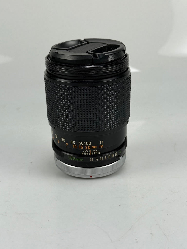 CANON B&H Bell Howell 135mm f2.5 SC Breech Mount FD Lens RARE