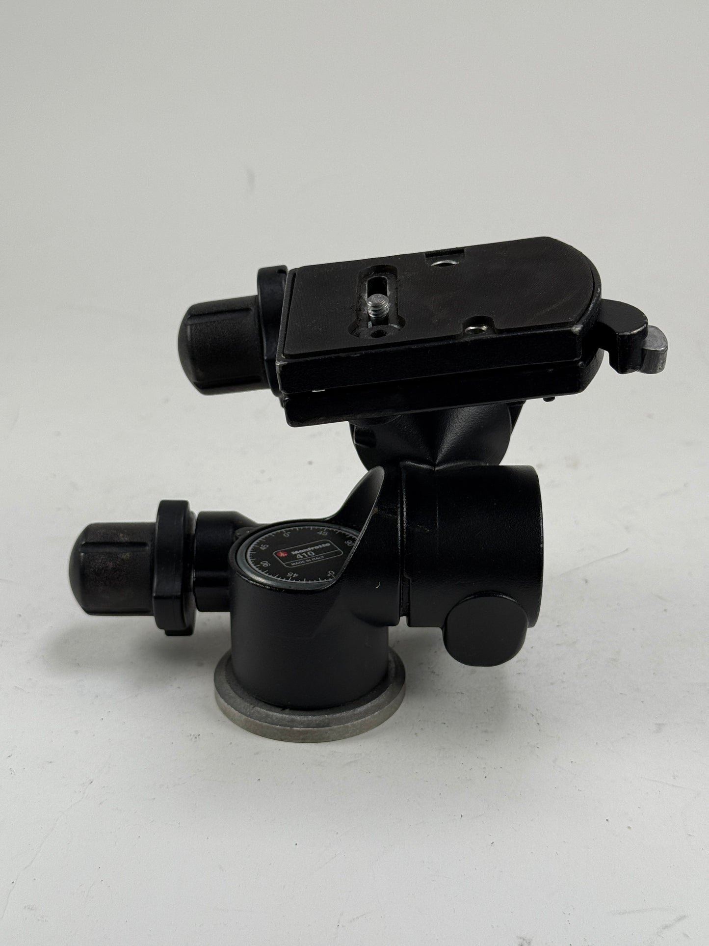 Manfrotto 410 Geared Head (3275) Video Camera Tripod Head Micro Adjustments