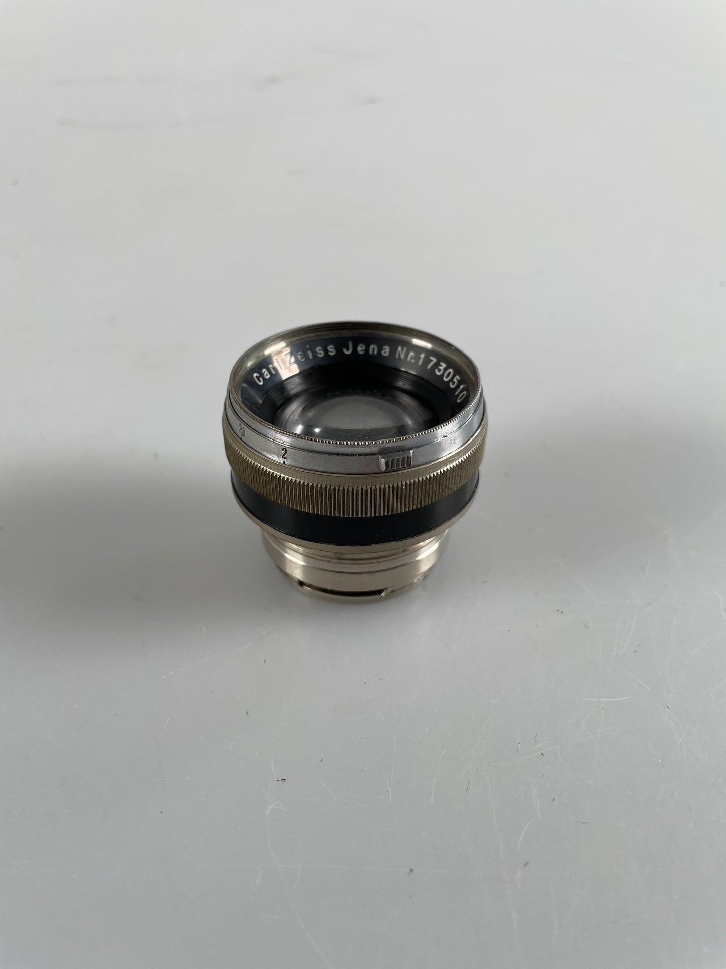 Carl Zeiss Jena 5cm 50mm f2 Sonnar Lens Black, Nickel, Chrome for Contax Rangefinder