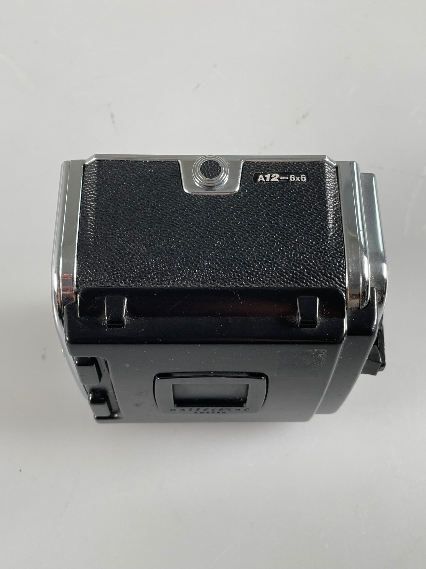 Hasselblad A12 Type IV 120 6x6 Film Back Holder Magazine chrome