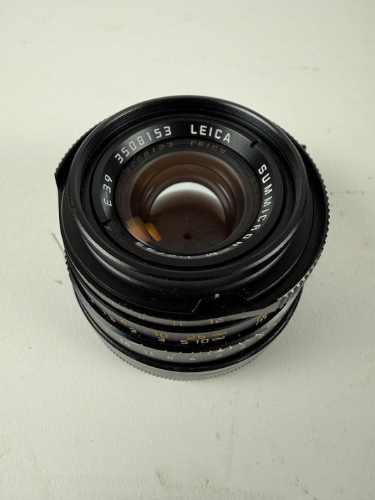 Leitz Leica Summicron-M 35mm F2 11310 version IV King of Bokeh V4 Germany