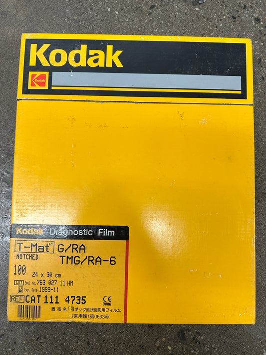 Kodak Diagnostic FILM T-Mat G/RA RA-6 24x30cm | 100 sheets | expired 1999