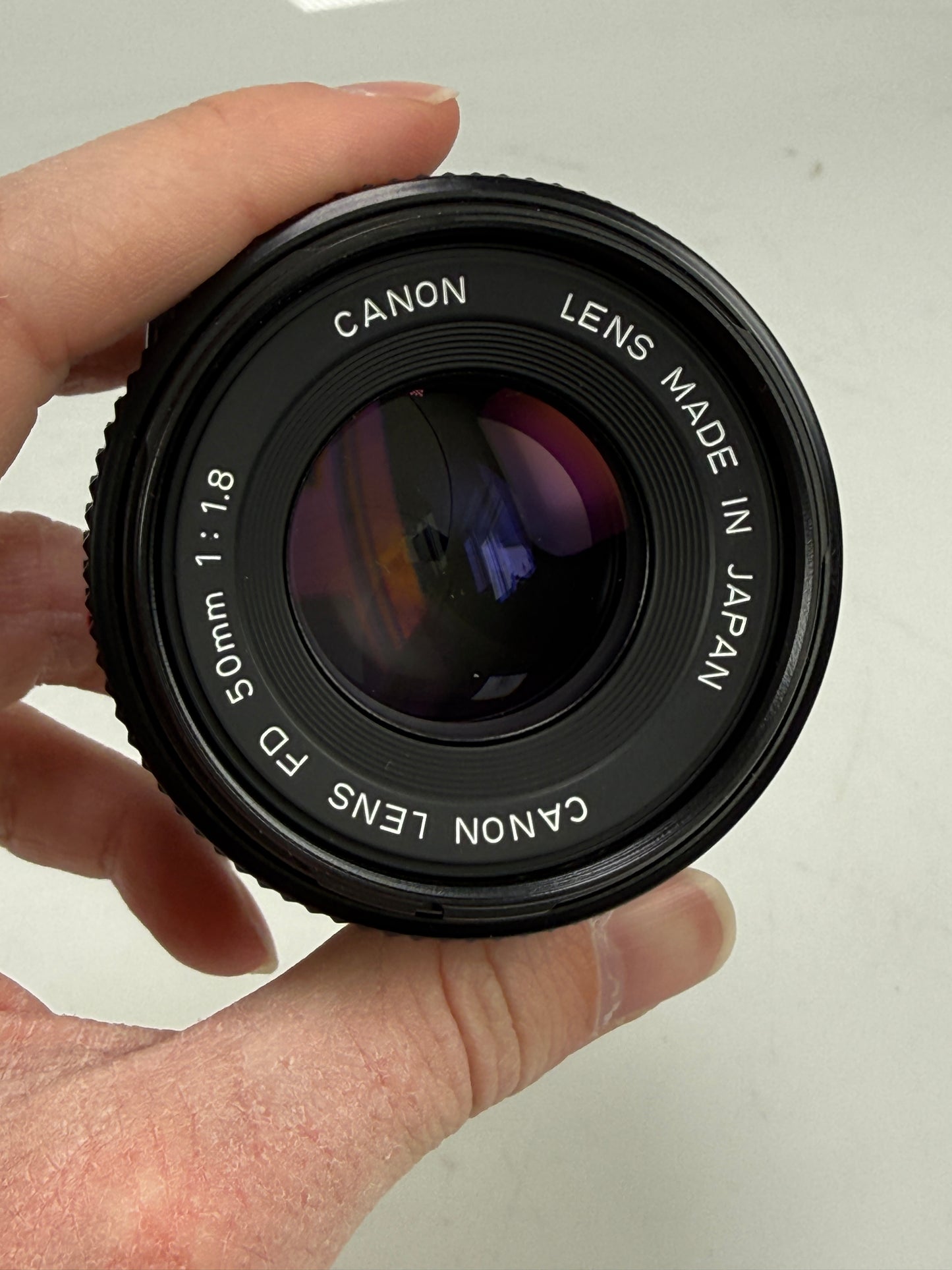 Canon 50mm F1.8 FDN New FD mount lens