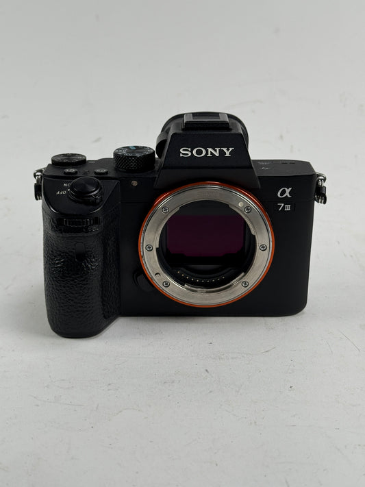 Sony Alpha A7III 24 MP Full-Frame Mirrorless Camera (Body Only)