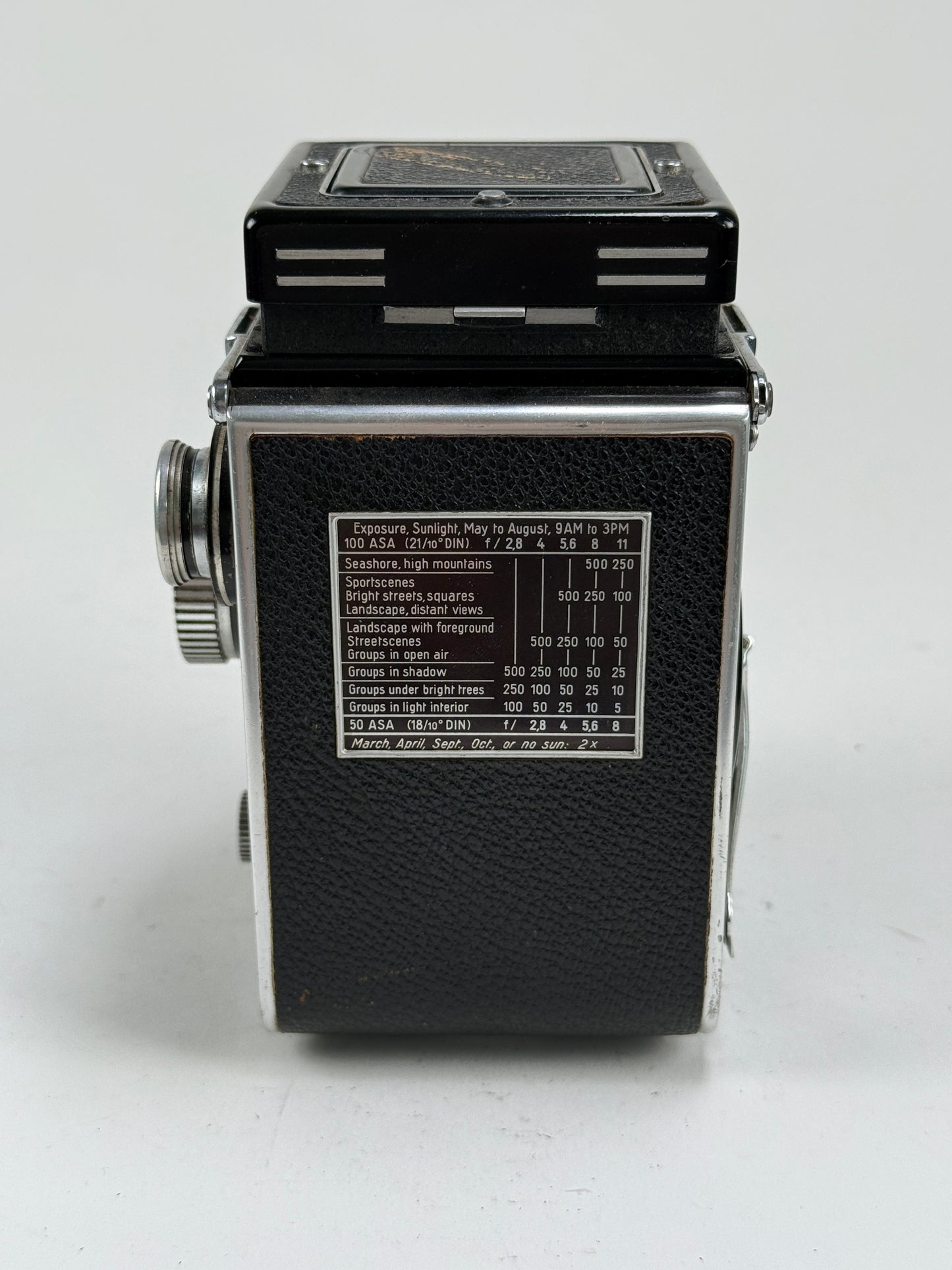 Rolleiflex 2.8C TLR Camera Xenotar 80mm F2.8 Lens