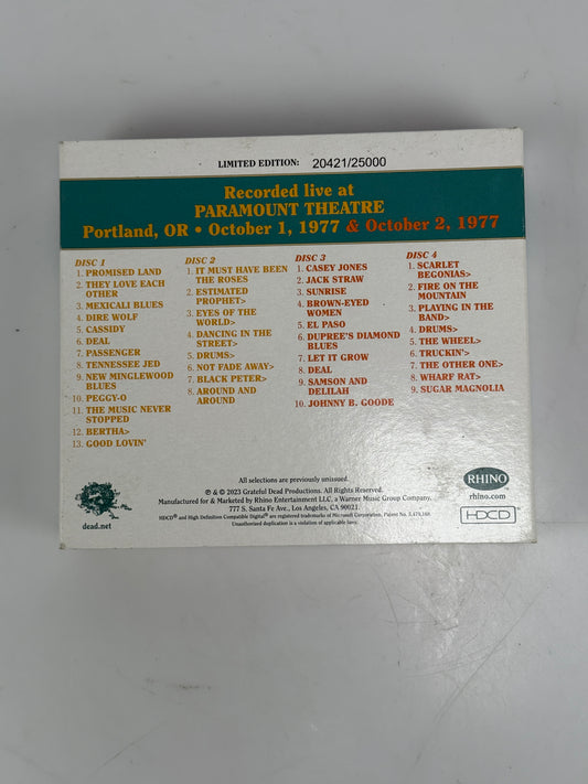 Grateful Dead. Dave’s Picks. vol. 45. Portland, OR 10/1/77 & 10/2/1977.