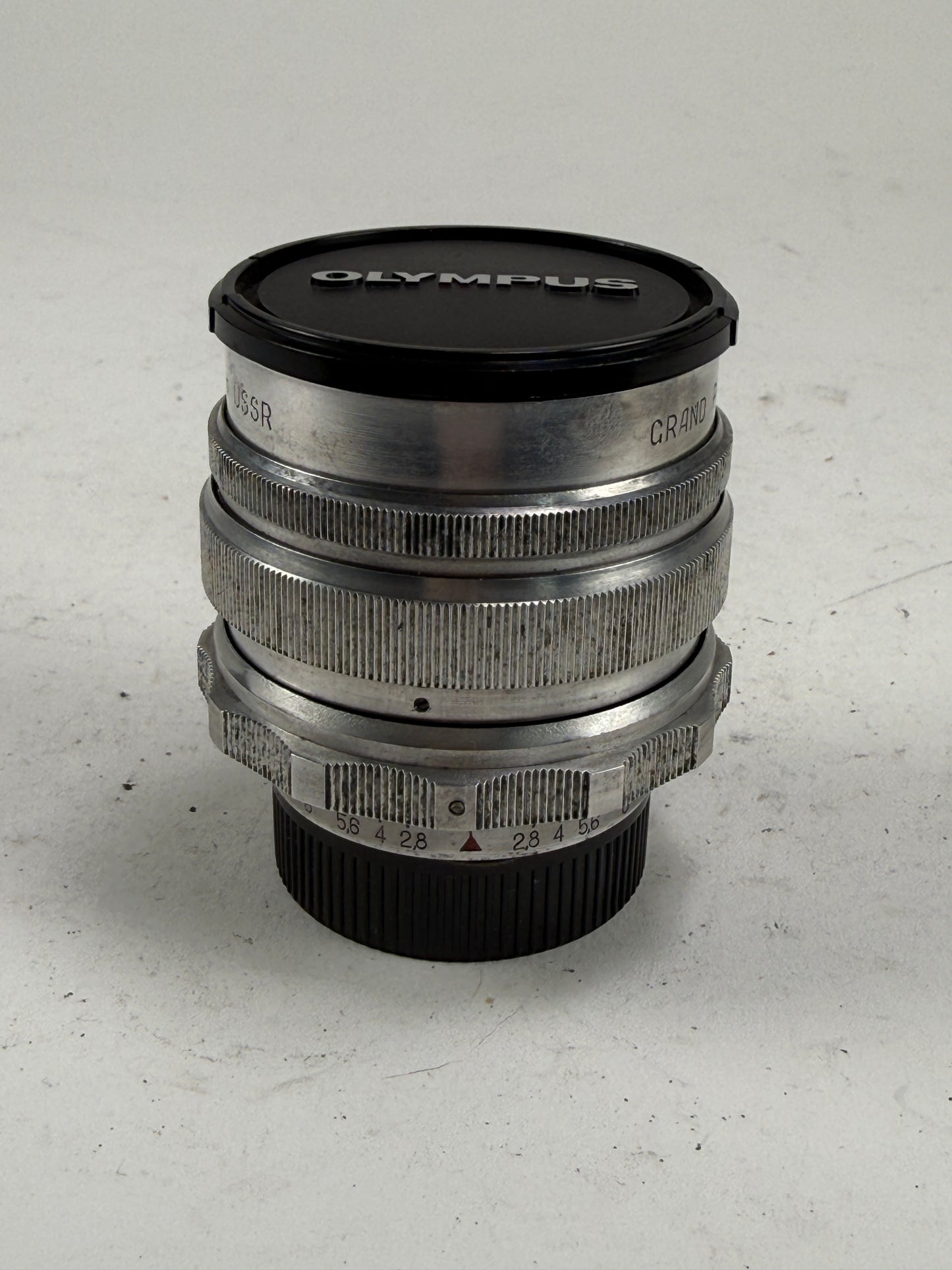 Mir-1 Grand Prix Brussels 1958 Silver 37mm f2.8 M39 LTM Mount lens Soviet Vintage