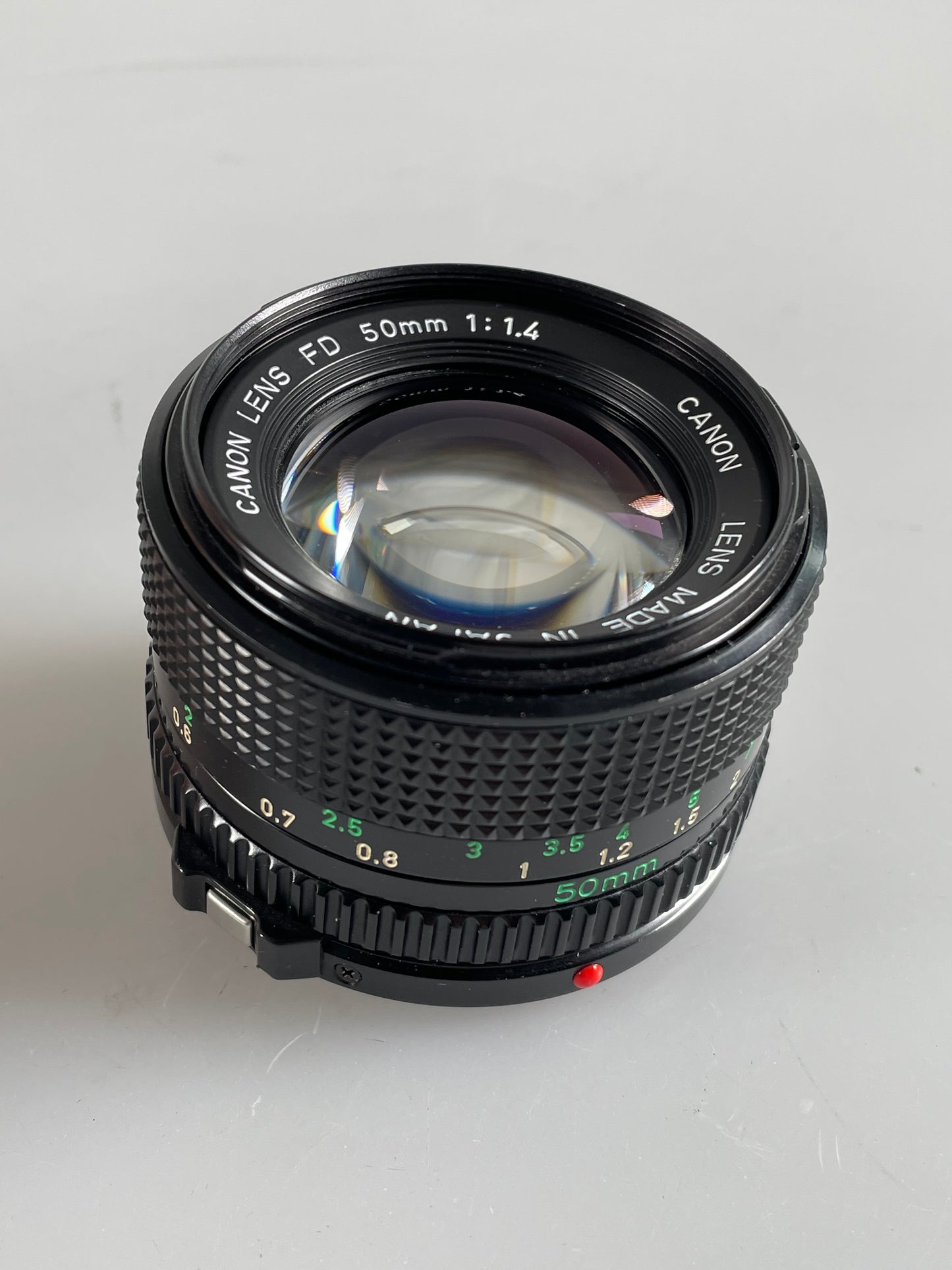 Canon FD New 50mm f1.4 MF prime Lens