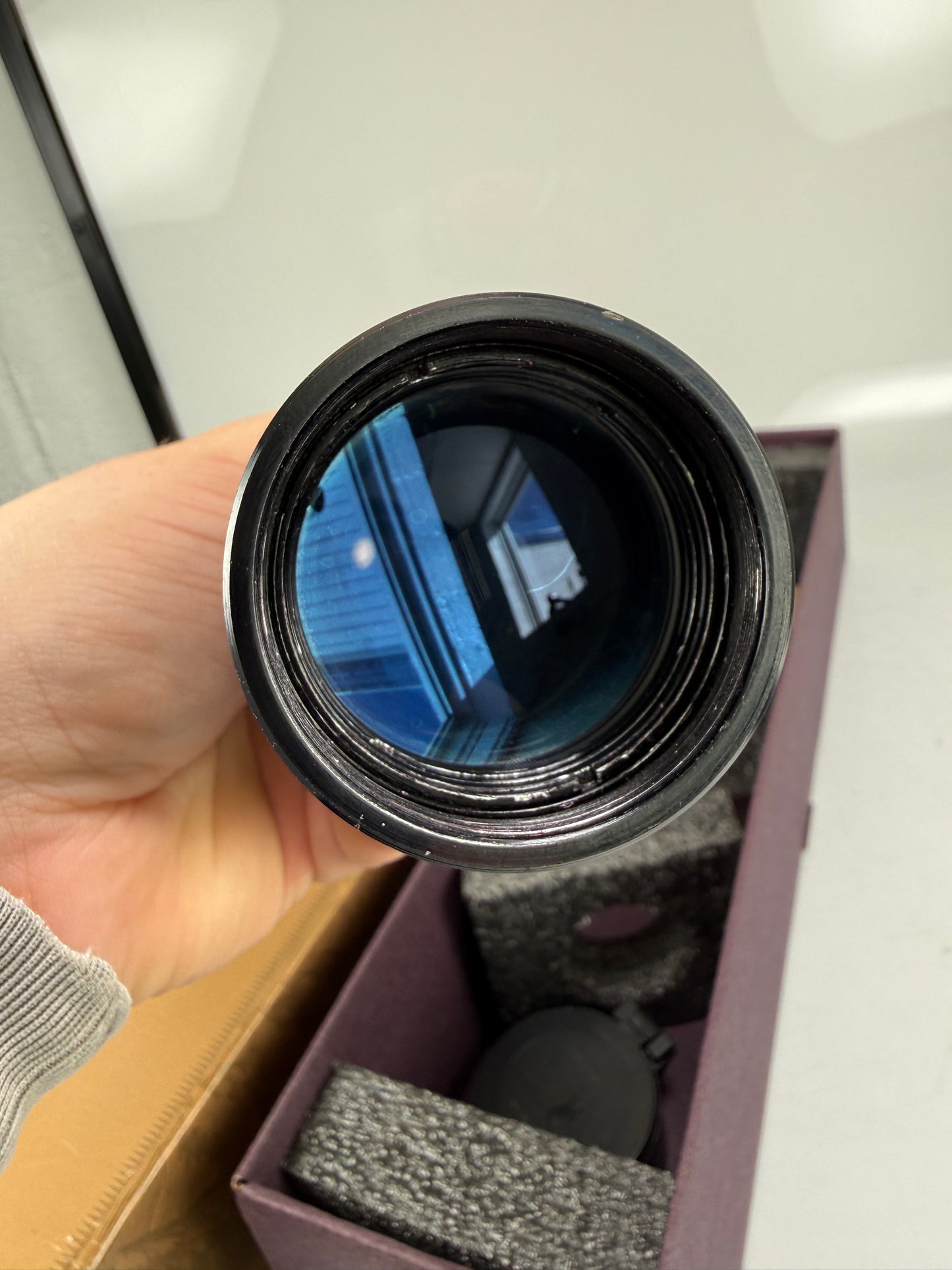 Leupold 12x40mm A.O. Varmint Vintage Scope Fine Plex