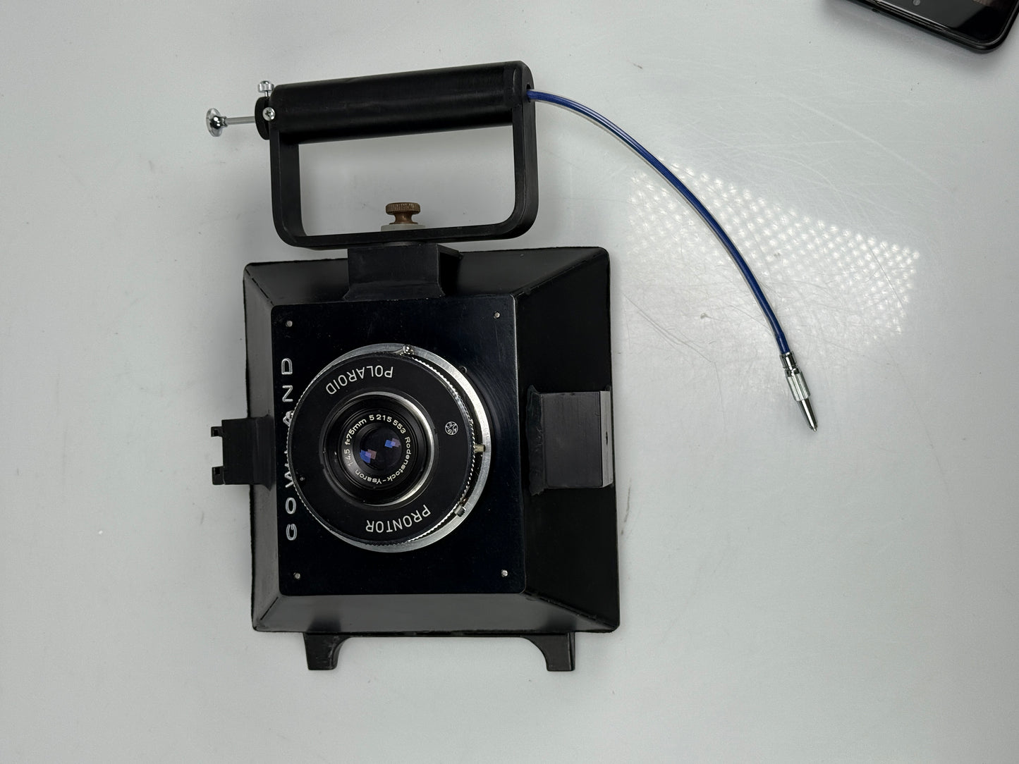 Gowland 45 4x5 ultralight wide large format Film camera with rodenstock 75mm f4.5 lens