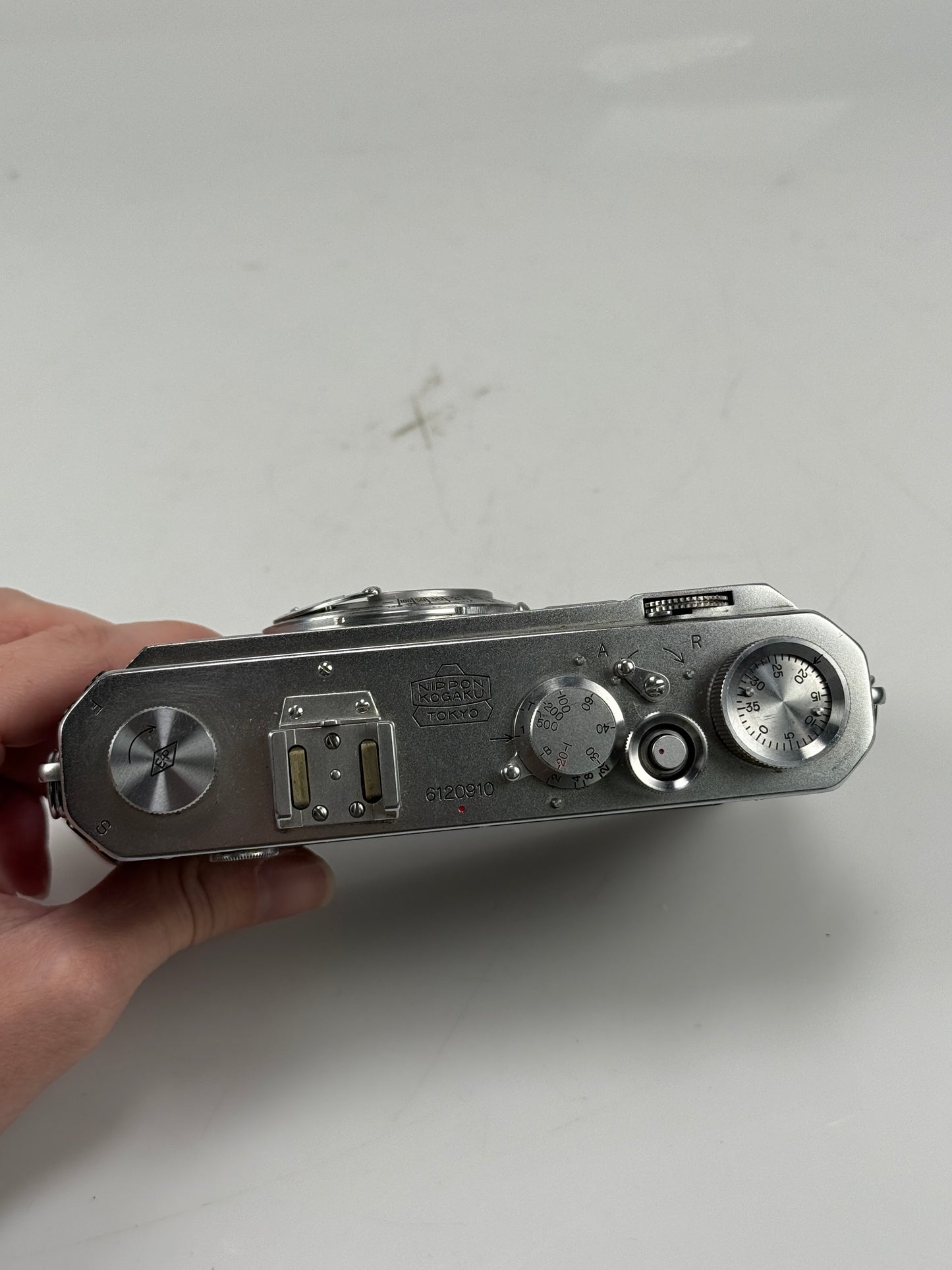 Nikon S rangefinder Chrome 35mm Film Camera Body