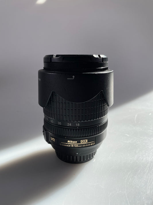 Nikon Nikkor AF-S 18-105mm f3.5-5.6 G ED DX VR Lens