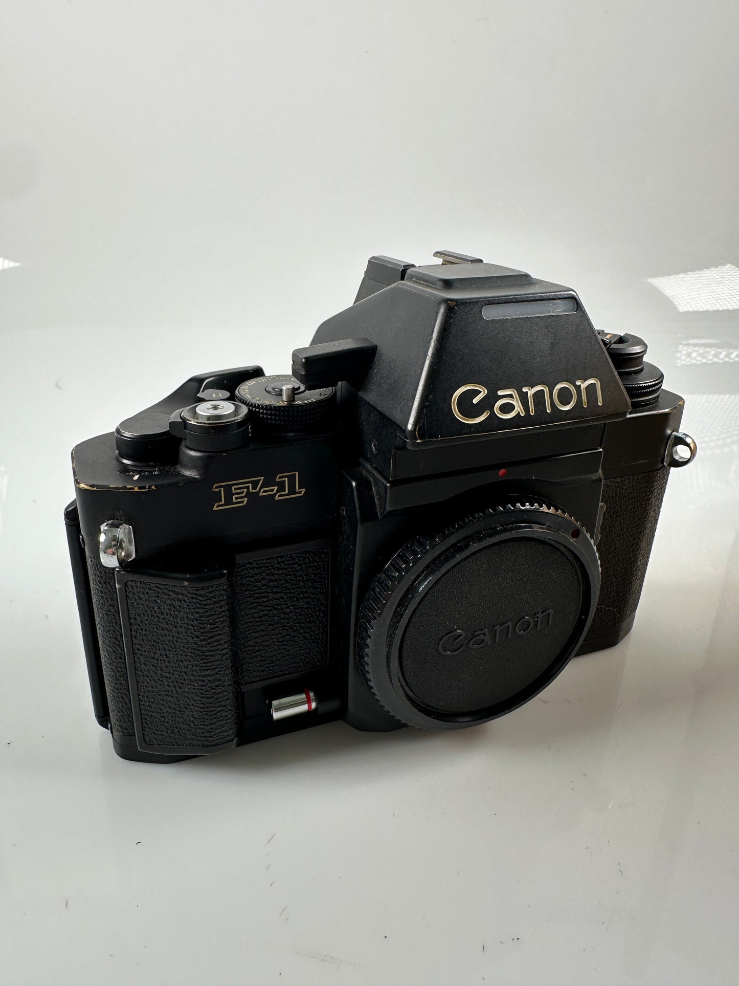 Canon NEW F-1 N 35mm SLR Film Camera black Body AE Finder