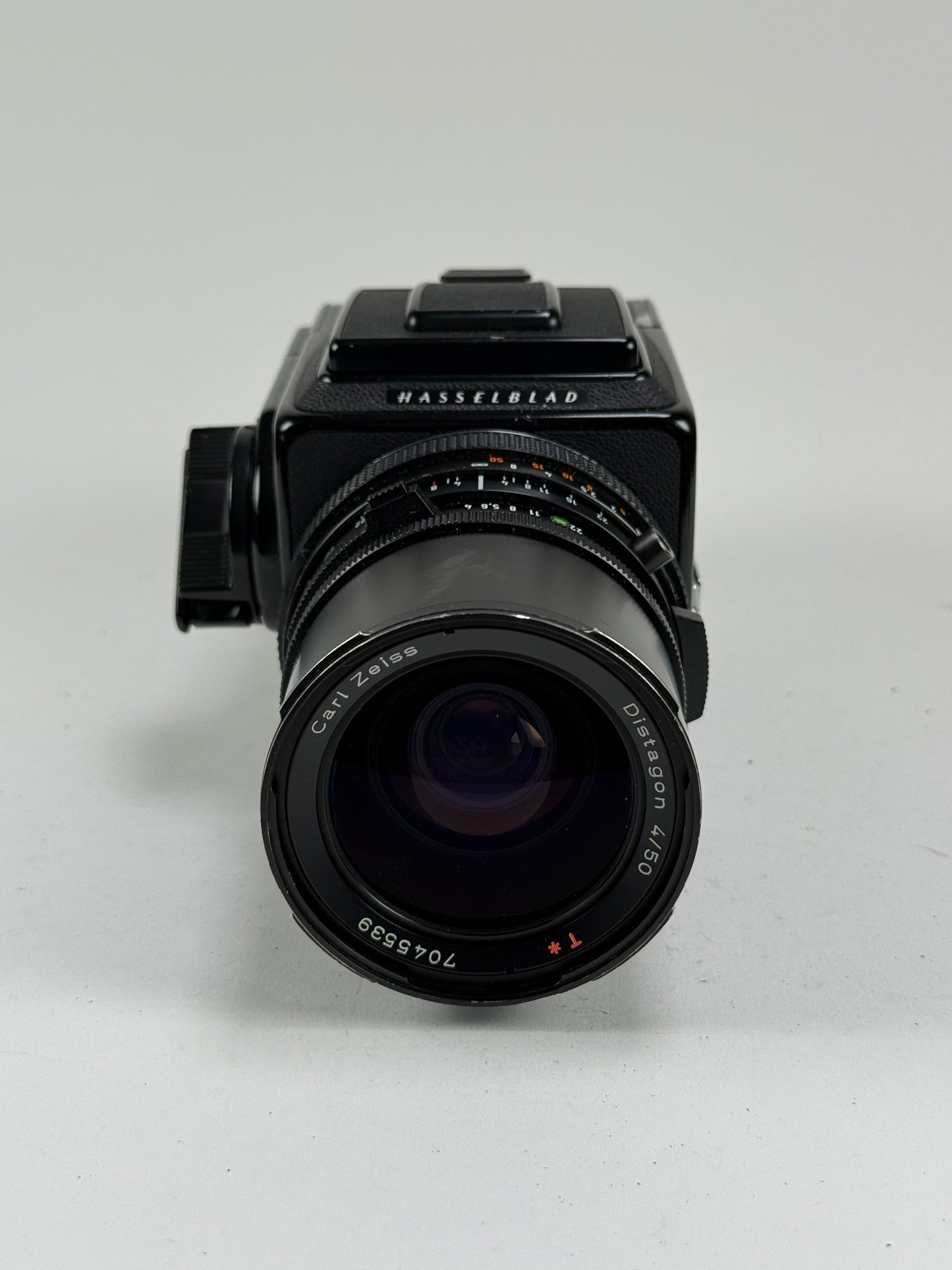 HASSELBLAD Chrome 500CM 500C/M CAMERA 50mm f4 CF T* A12 kit