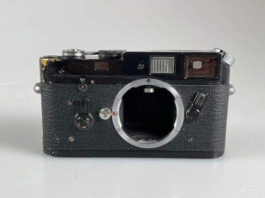 Leica M4 35mm rangefinder film camera Black Paint