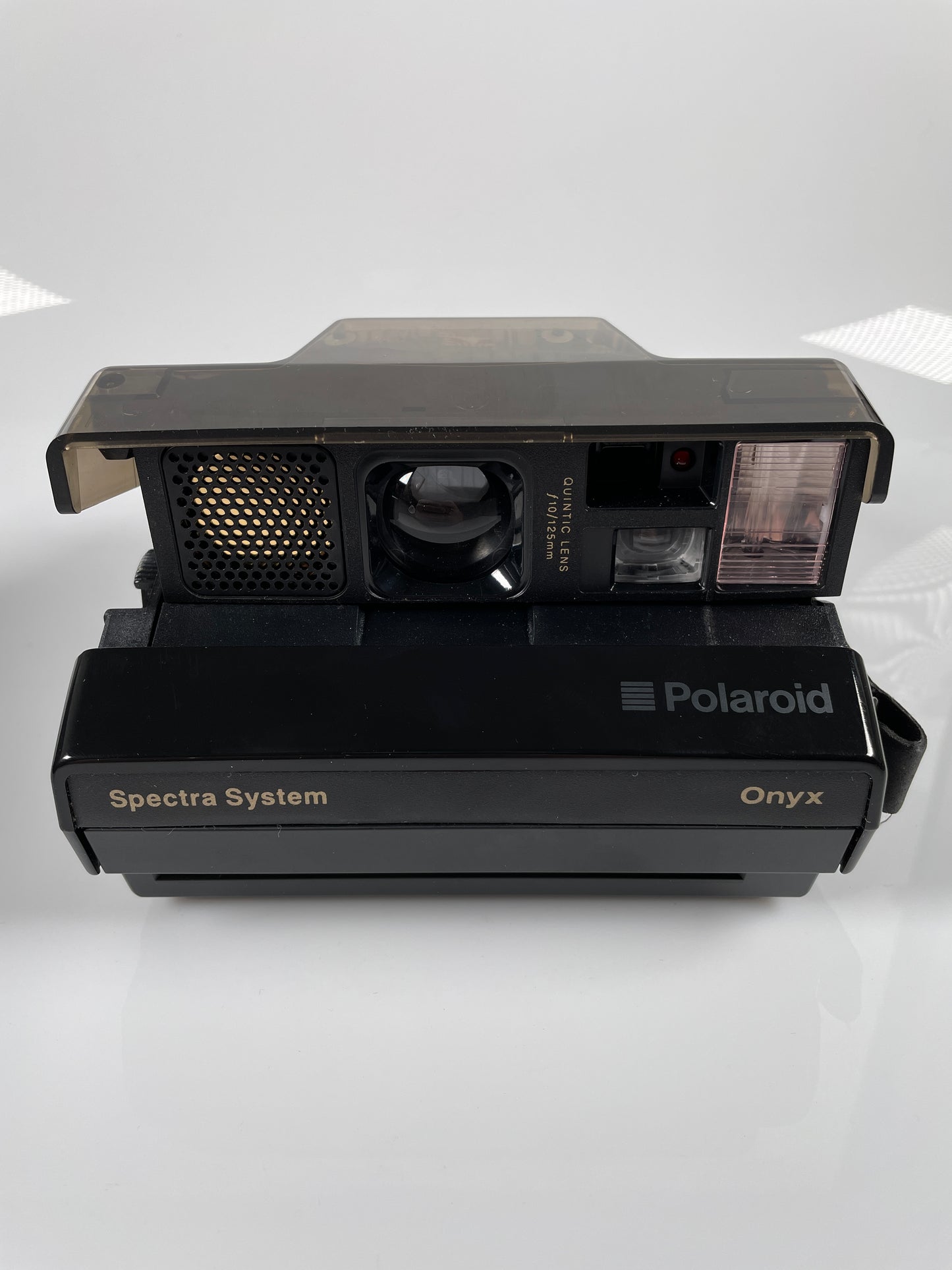 Polaroid Spectra Onyx translucent instant film camera