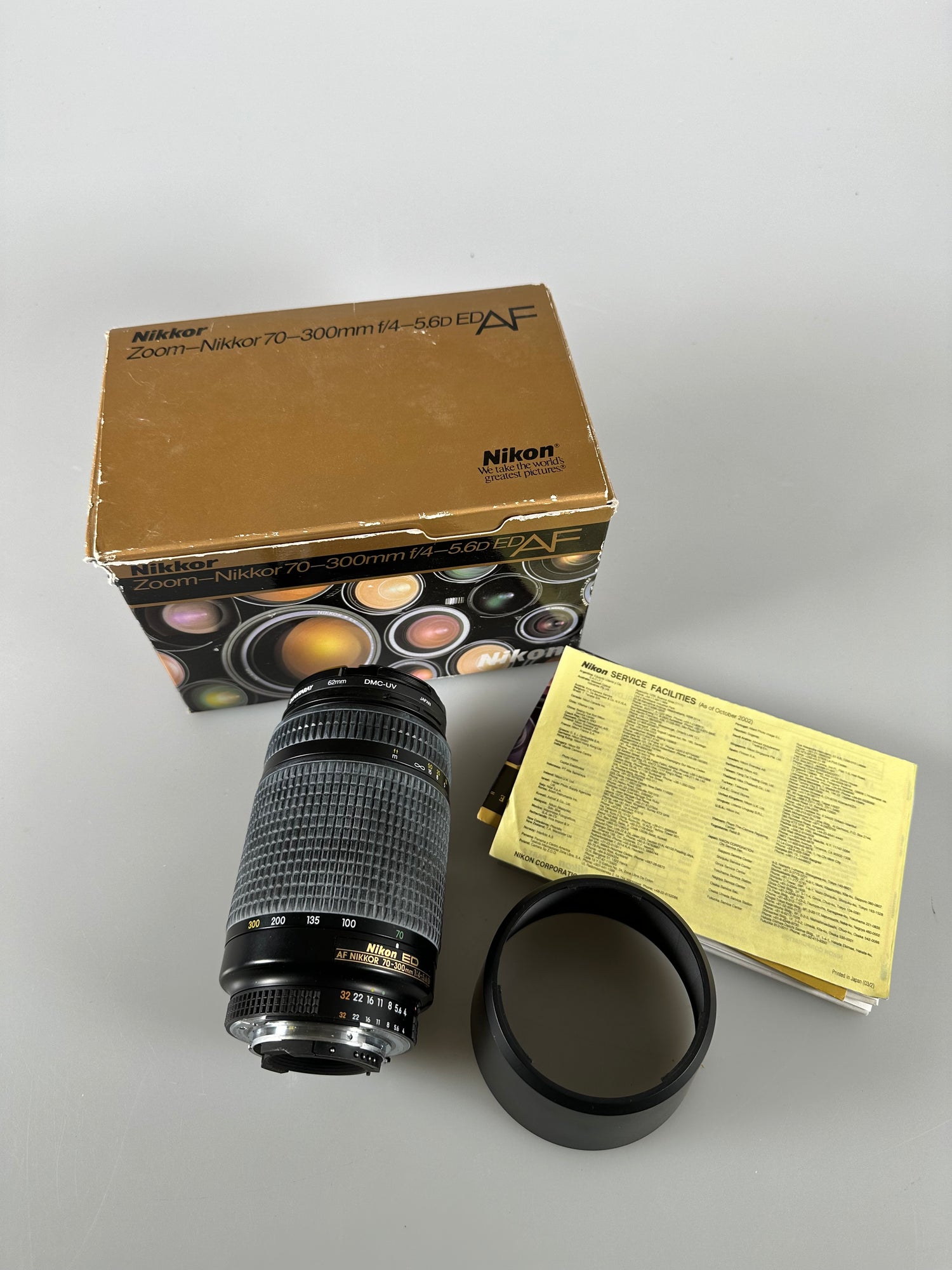 Nikon AF 70-300mm f4-5.6 D ED Lens