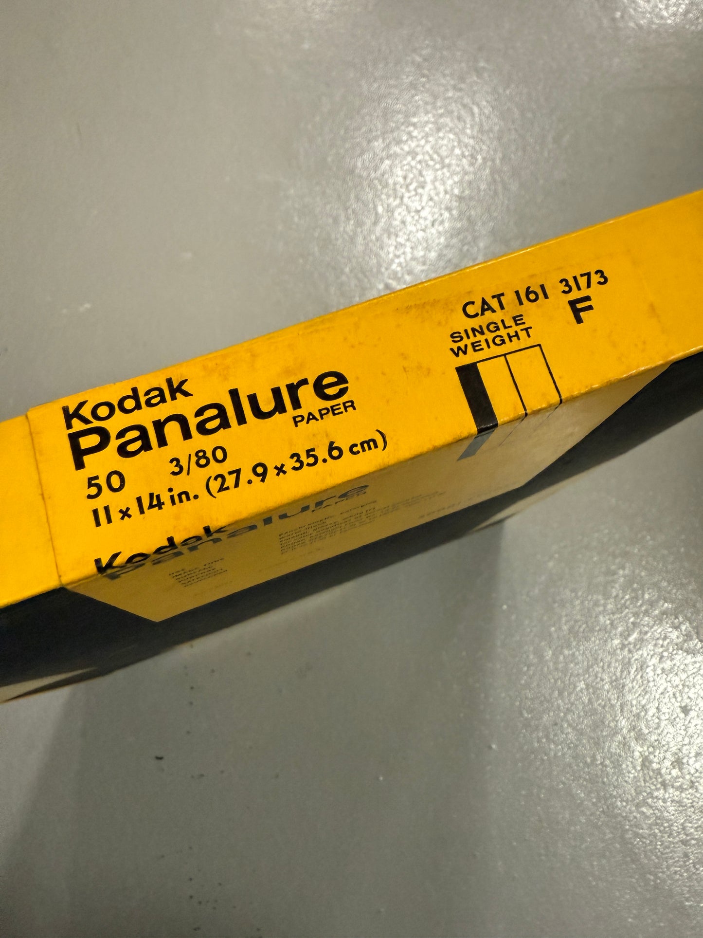 Kodak Panalure Portrait F Paper - 11x14, 50 sheets, SEALED double weight