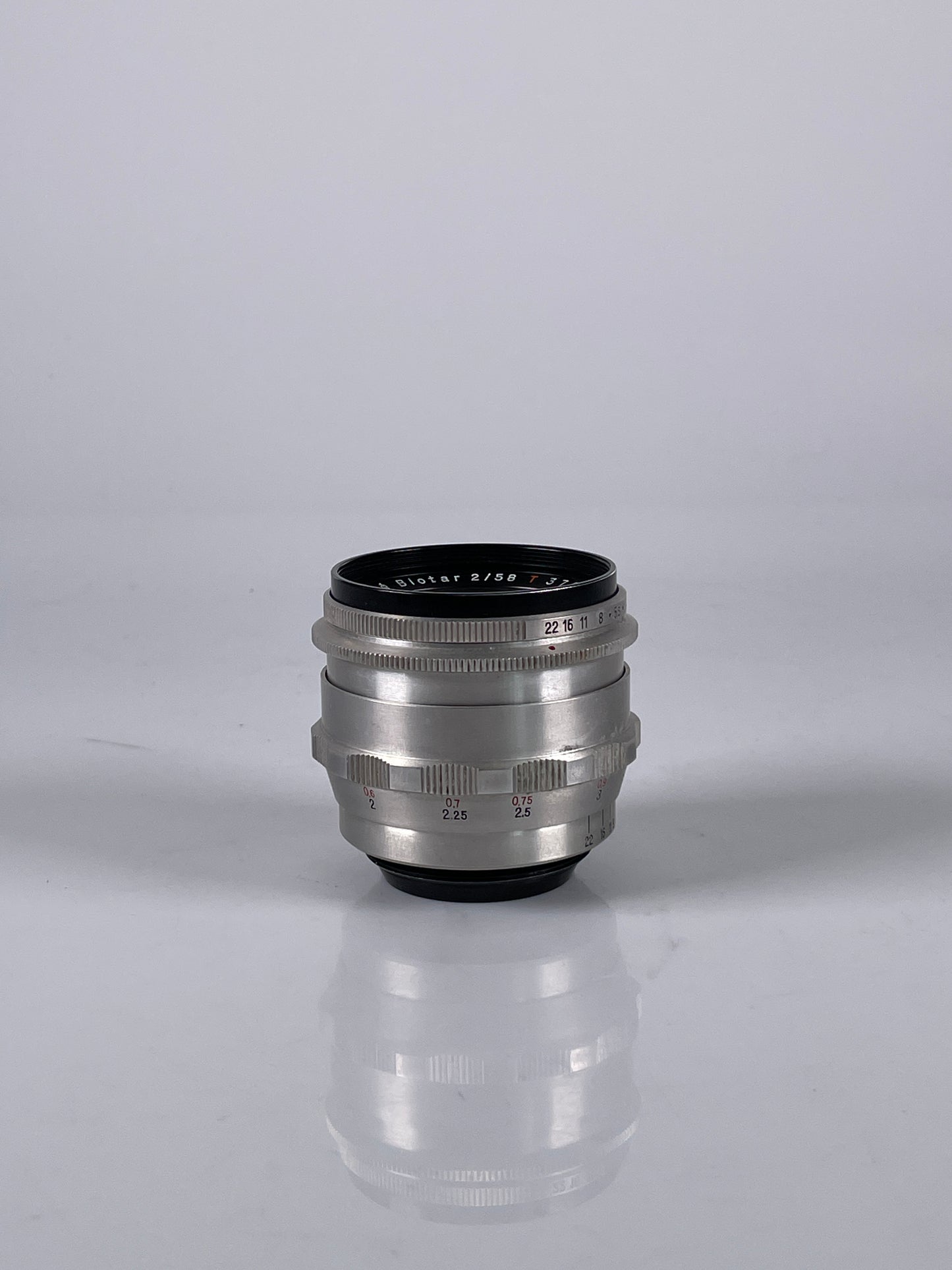 Carl Zeiss Jena Biotar T 58mm F2 Lens m42 mount
