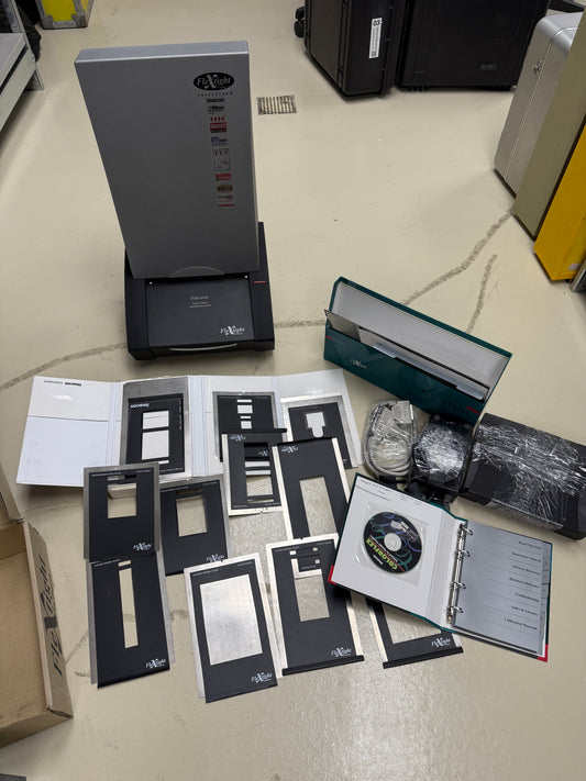 Imacon FlexTight Precision II Scanner w/ Carriers, original box, etc