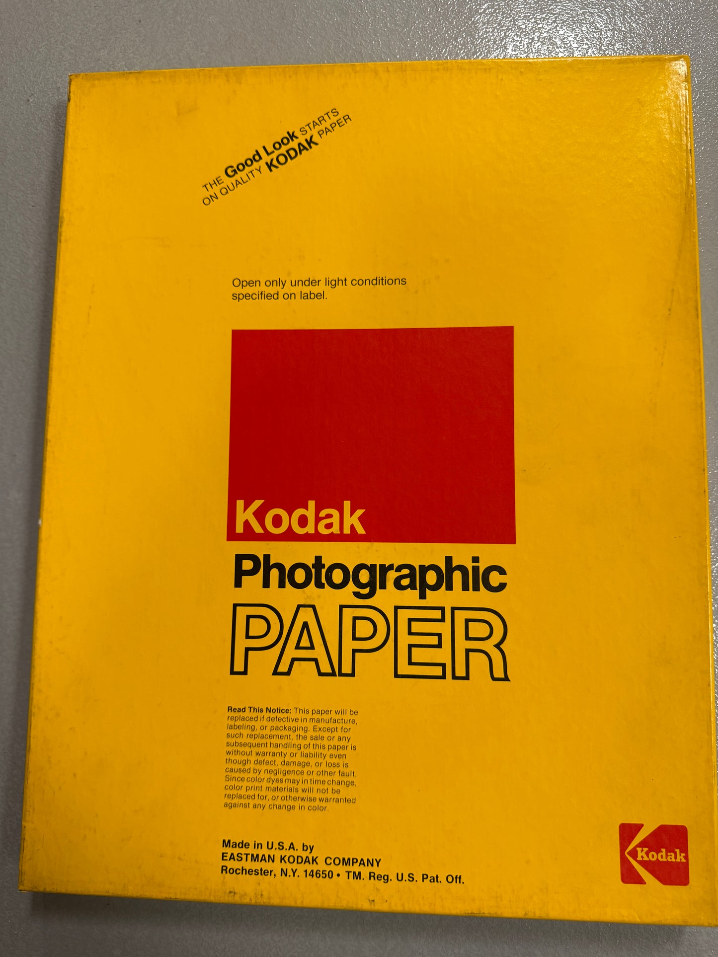 Kodak Medalist F3 Paper - 11x14, 50 sheets, SEALED single weight