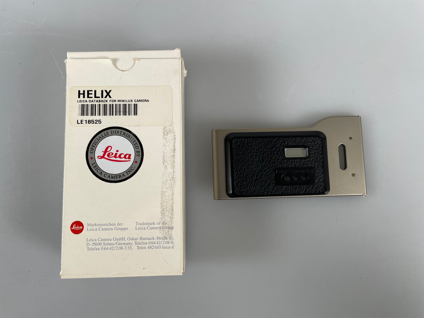 Leica Data Back 18525 for Minilux Series DB