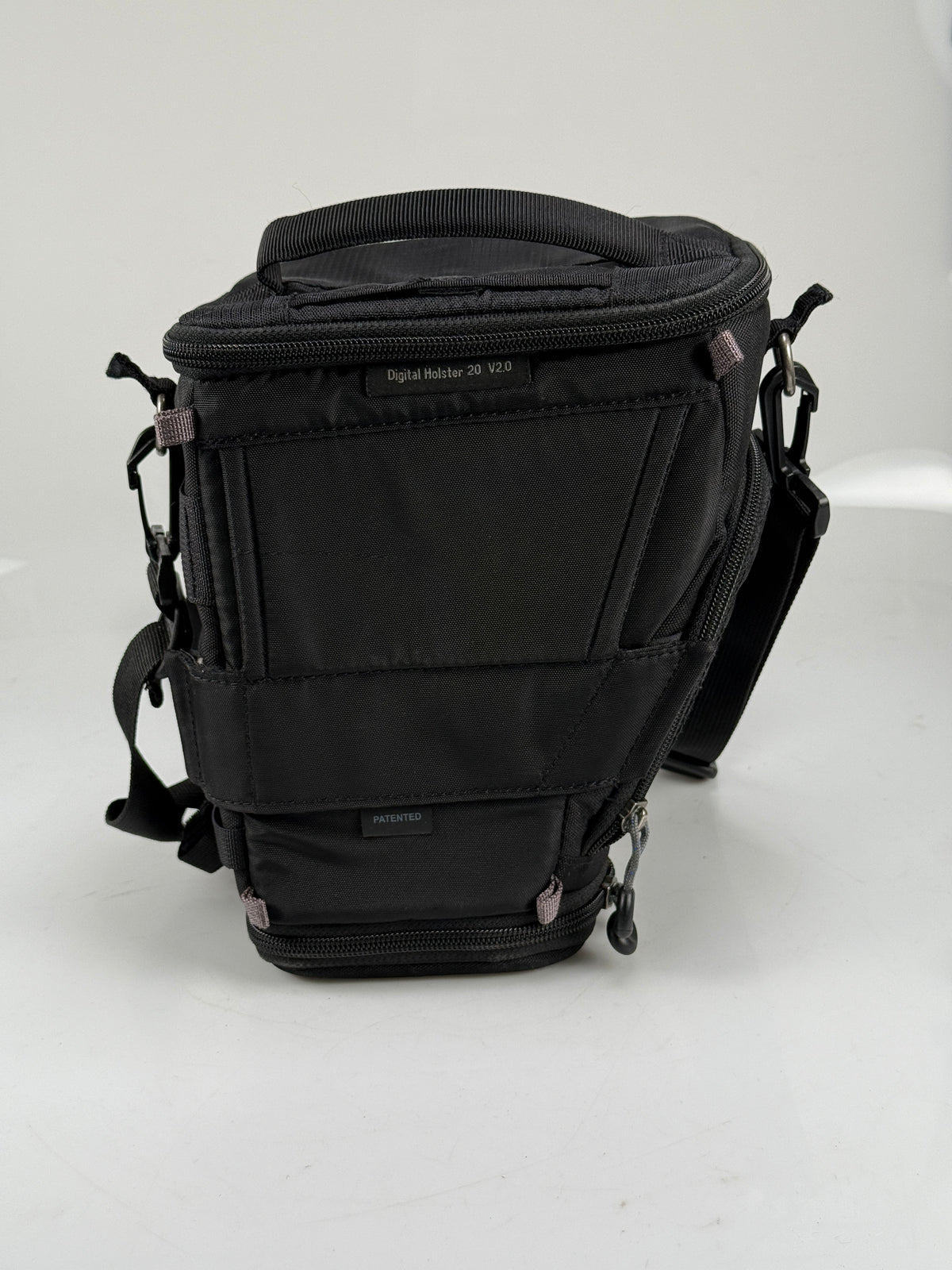 Think Tank Digital Holster 20 V2.0 Bag  Zipper Secured Lid Travel Black