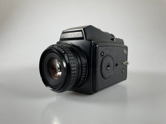 Pentax 645 Medium Format Film Camera + smc A 75mm f2.8 Lens