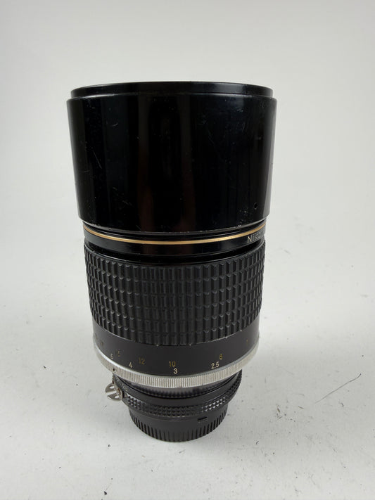 Nikon Nikkor ED AIS Ai-s 180mm f2.8 Telephoto MF Lens
