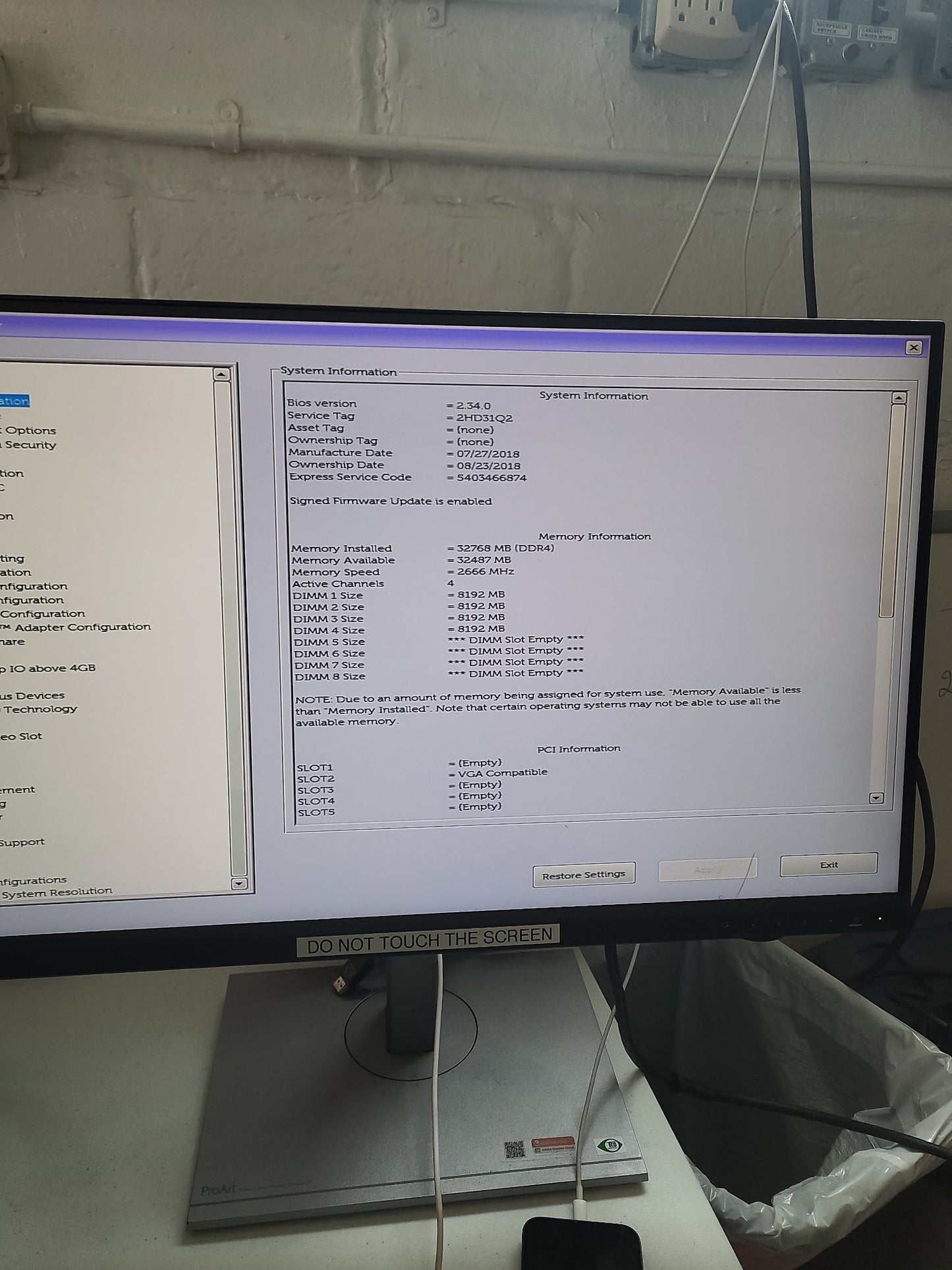 Dell Precision T5820 4 Core W-2125 4.0GHz 32GB RAM Nvidia P5000 1TB