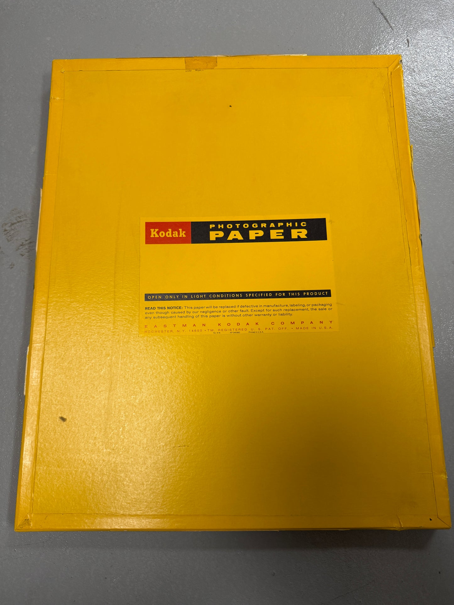 Kodak Medalist F3 Paper - 16x20 double weight