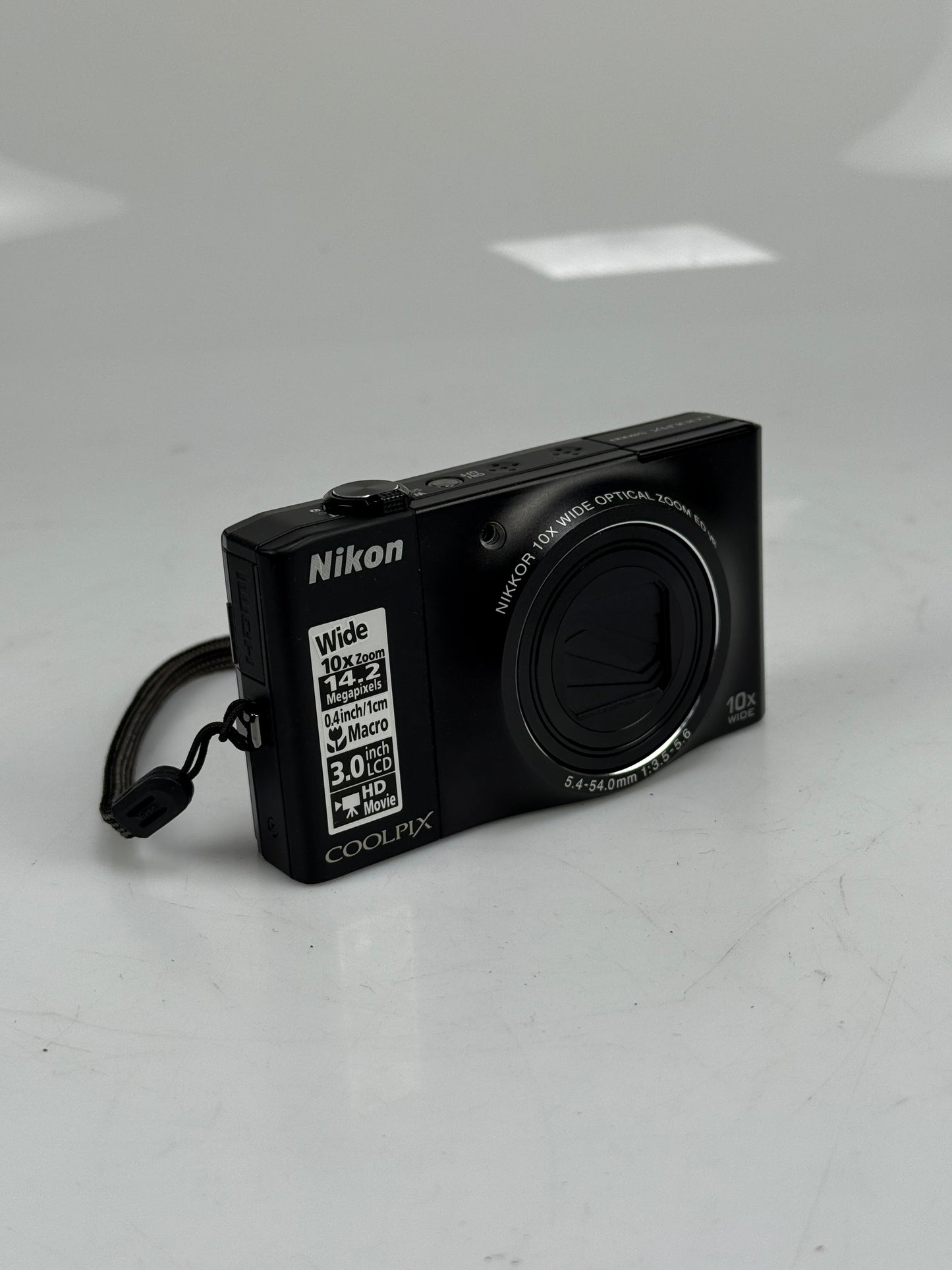 Nikon COOLPIX S8000 14.2MP Digital Camera Black