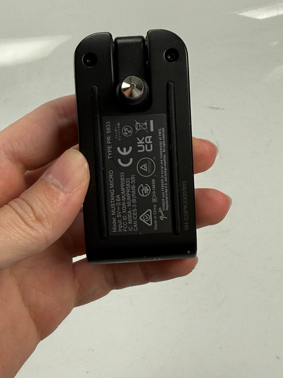 Fender Mustang Micro Headphone Amplifier