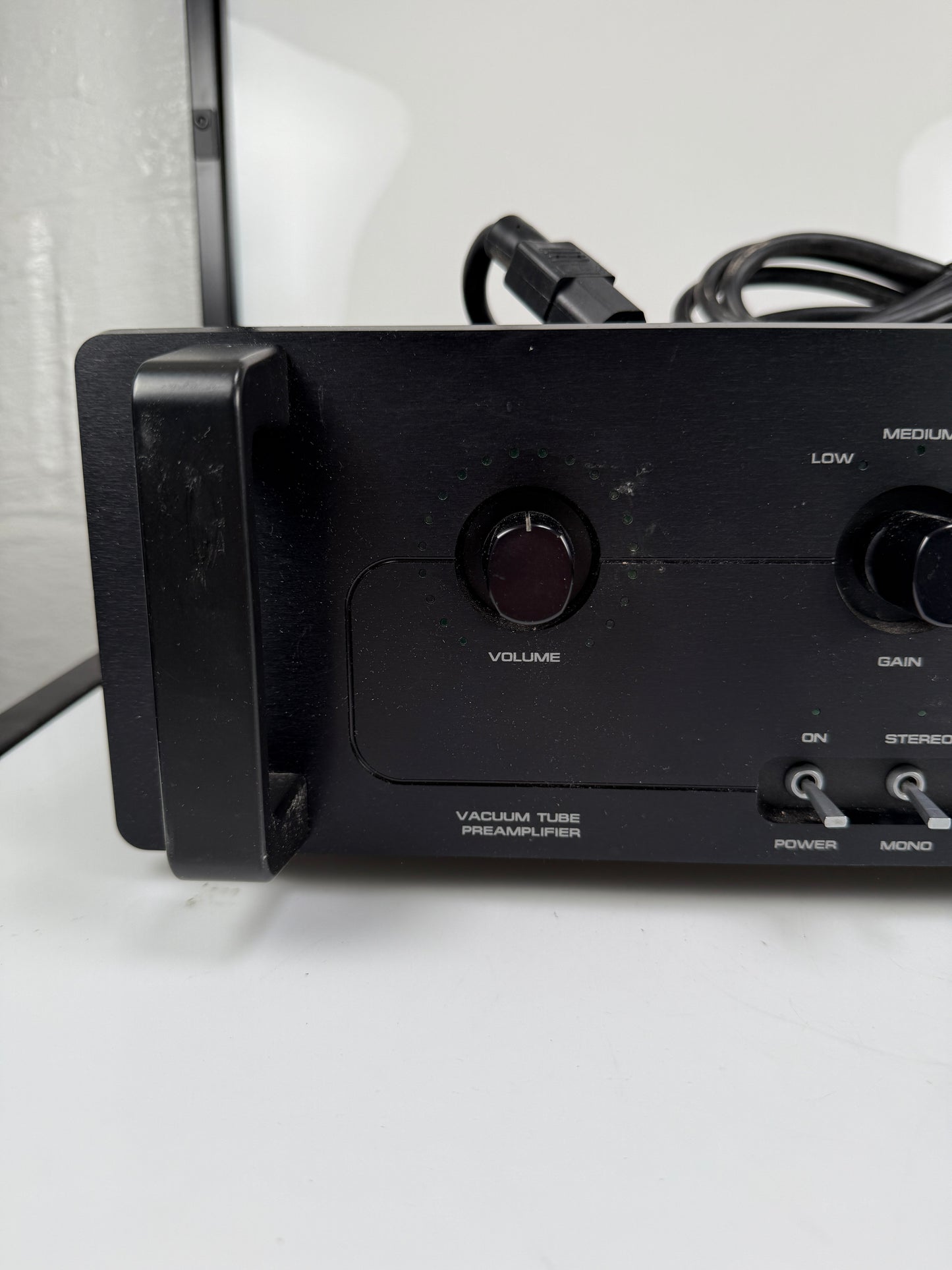 Audio Research Model LS25 high definition black vacuum tube preamplifier